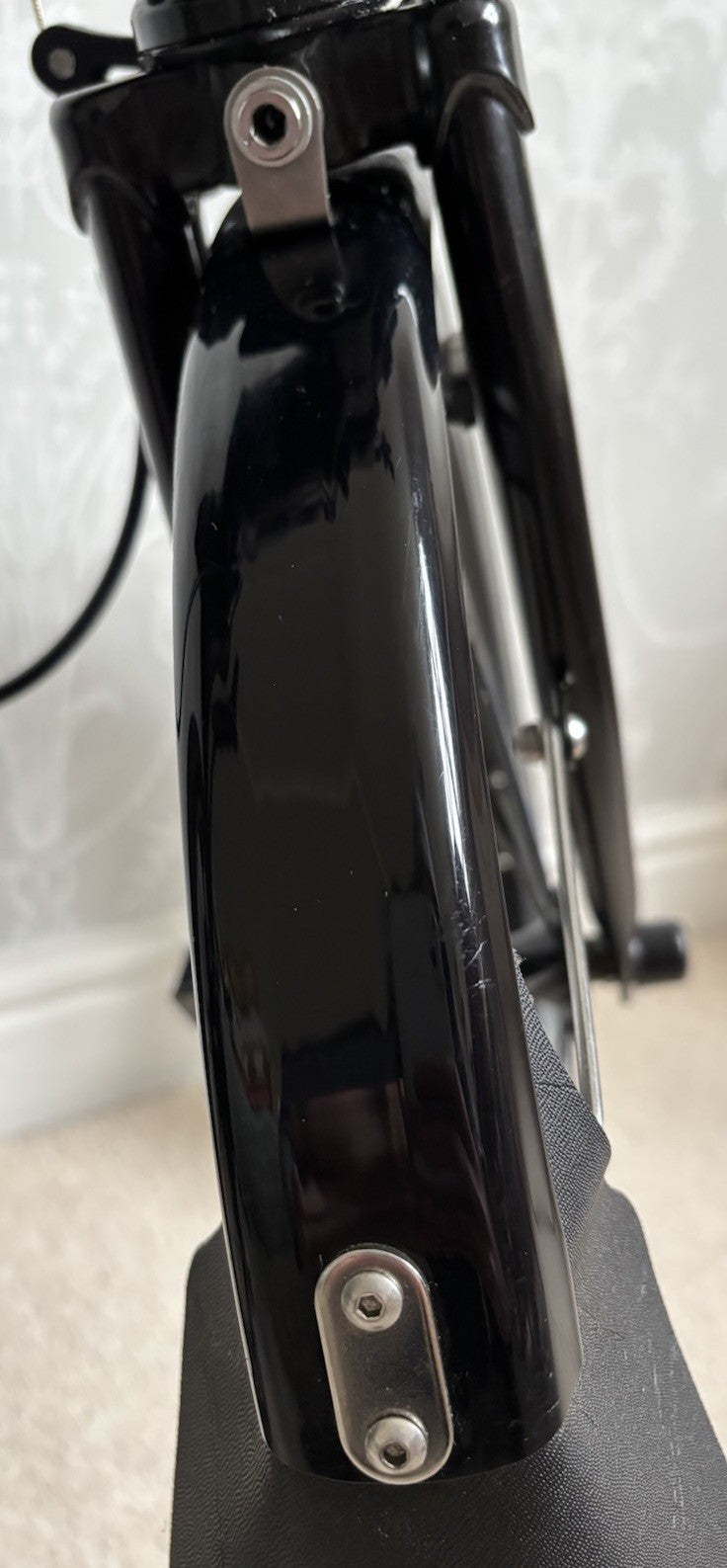 2022 Brompton C Line 6 Speed Black Edition Folding bicycle - Test Ridden Only