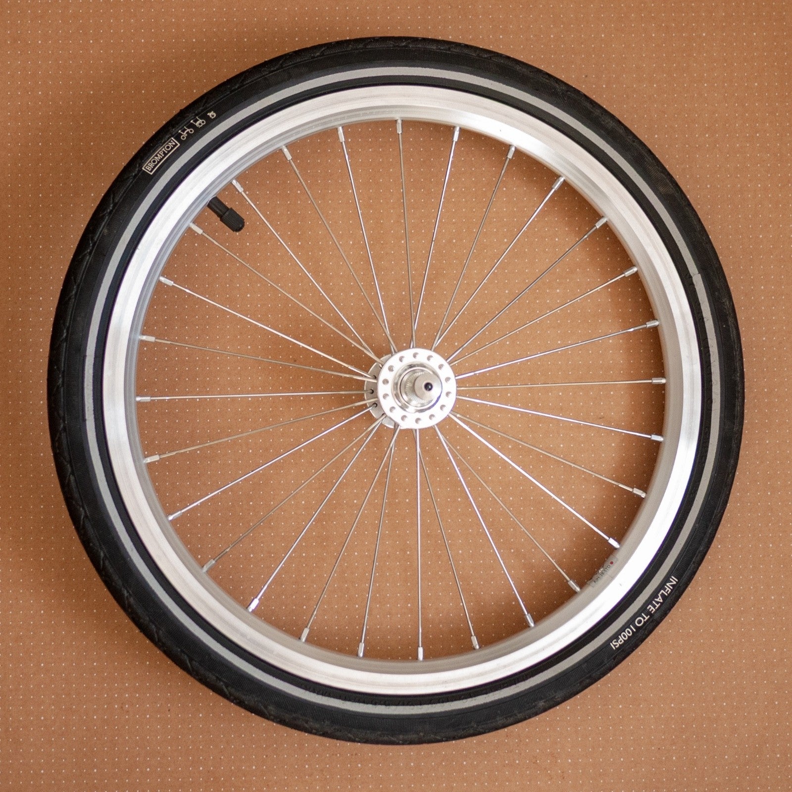 Brompton Folding Bike Superlight Wheelset 6 Speed Wide Ratio Integrated Shifter