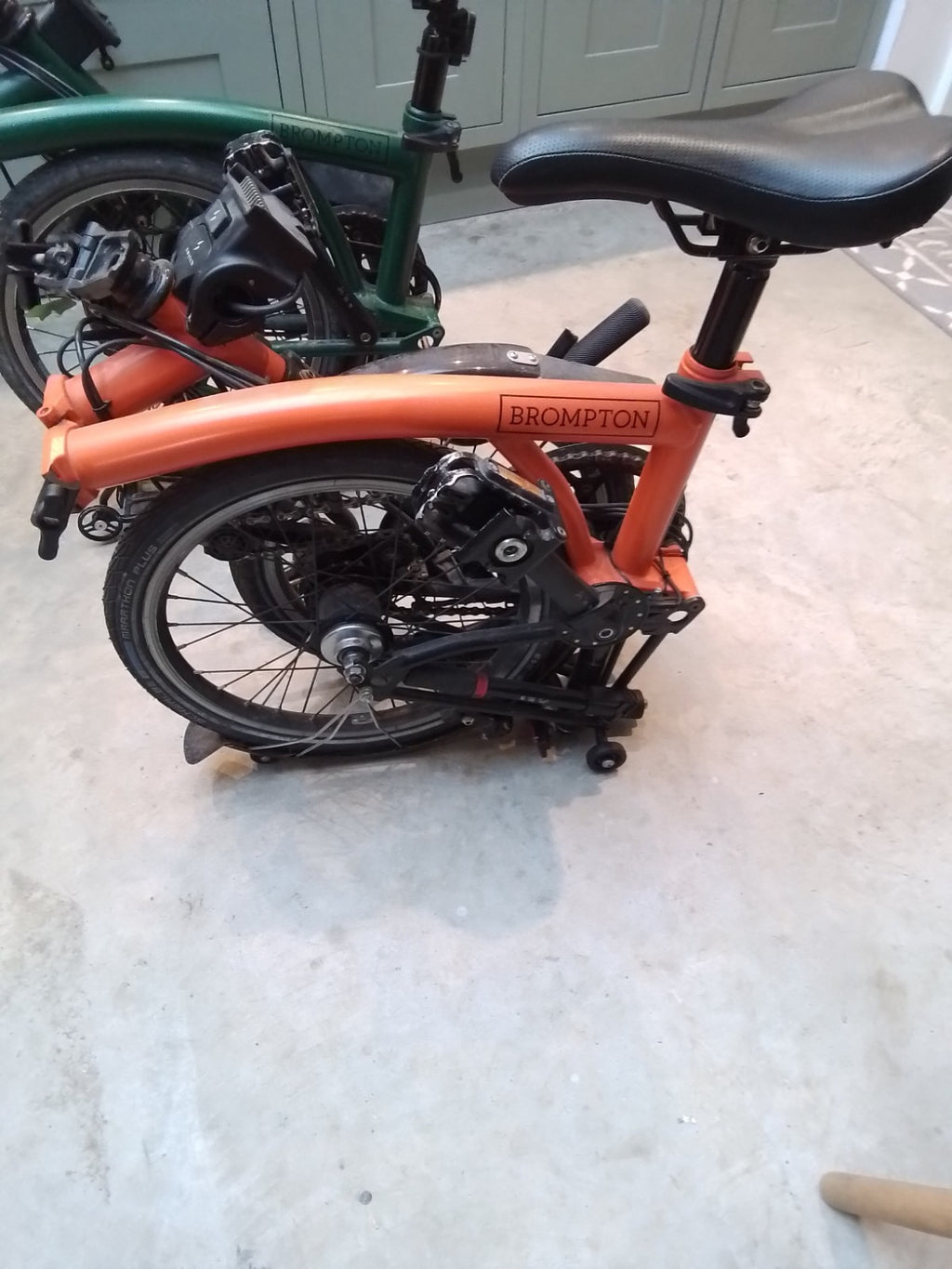 Brompton Folding Bike M6L Black Edition With SwytchBike assist
