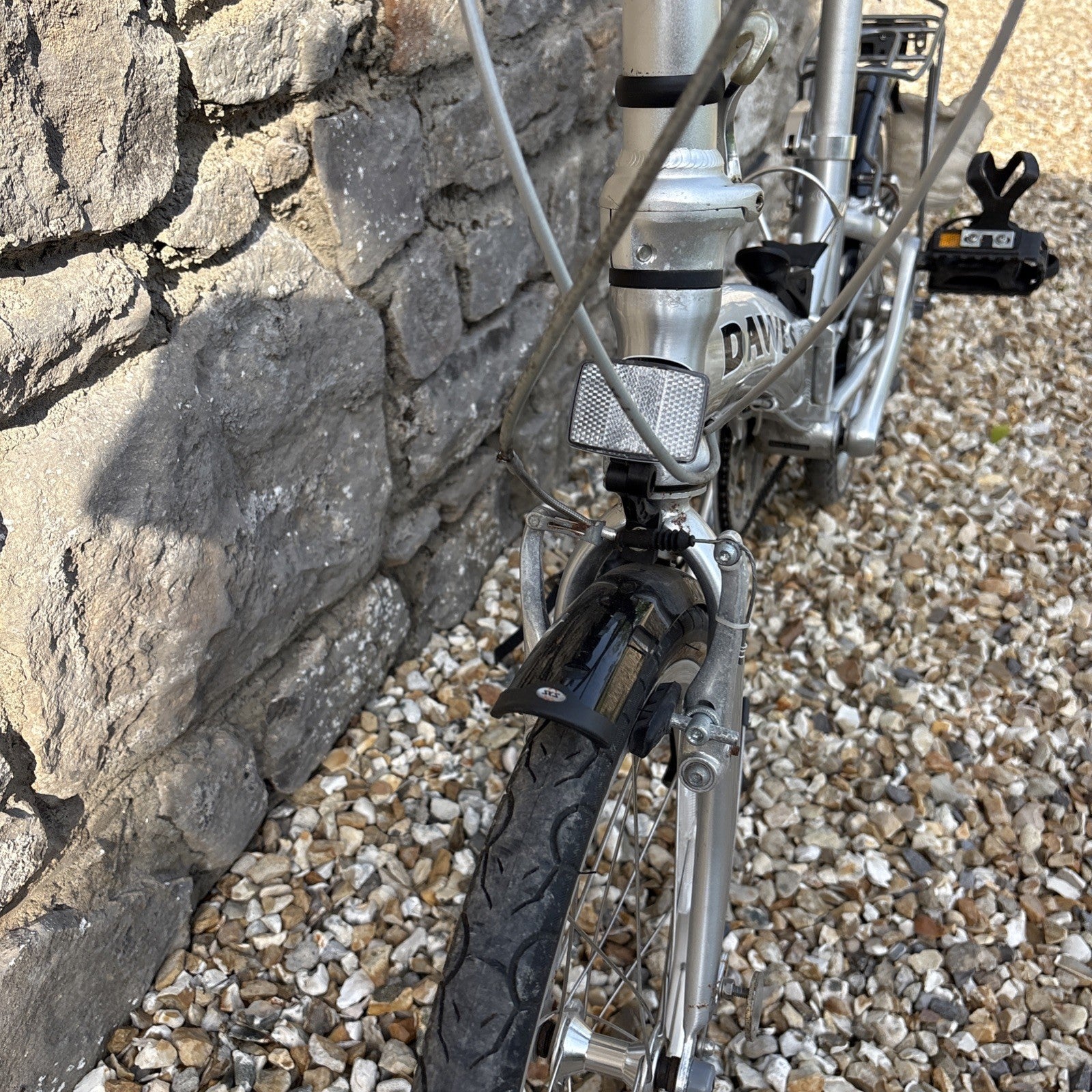 Dawes Folding Bike Silver