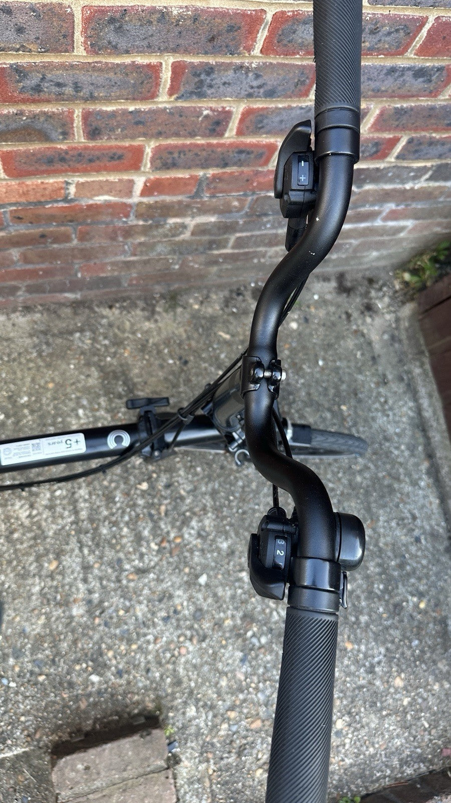 2024 Brompton C Line Explore, 6-speed, Black, High Handlebar