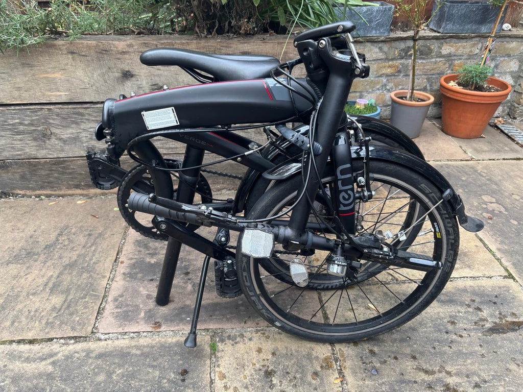 Tern Verge N8 Foldable Bike In Black
