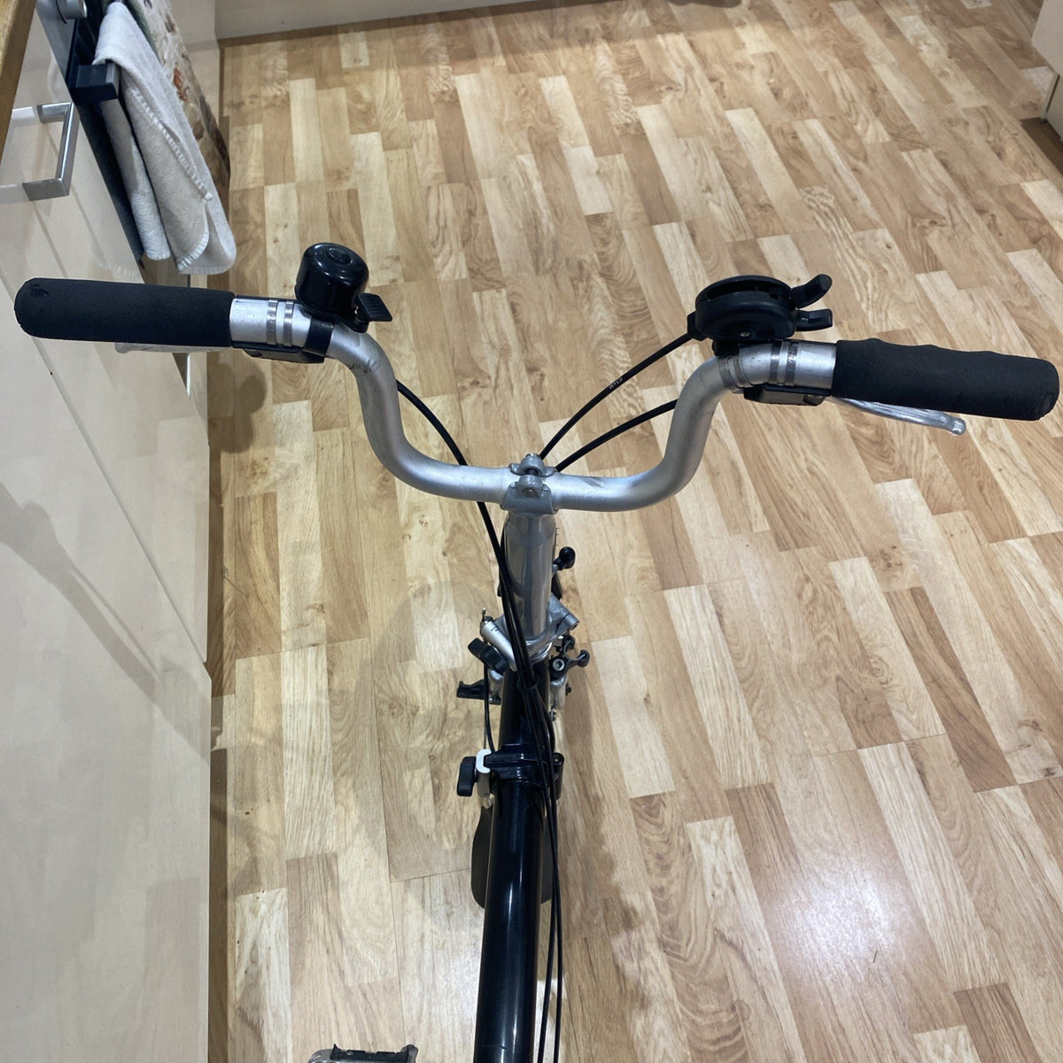 Brompton Folding Bike 3-Speed, Black. Good Condition, Lightly Used.