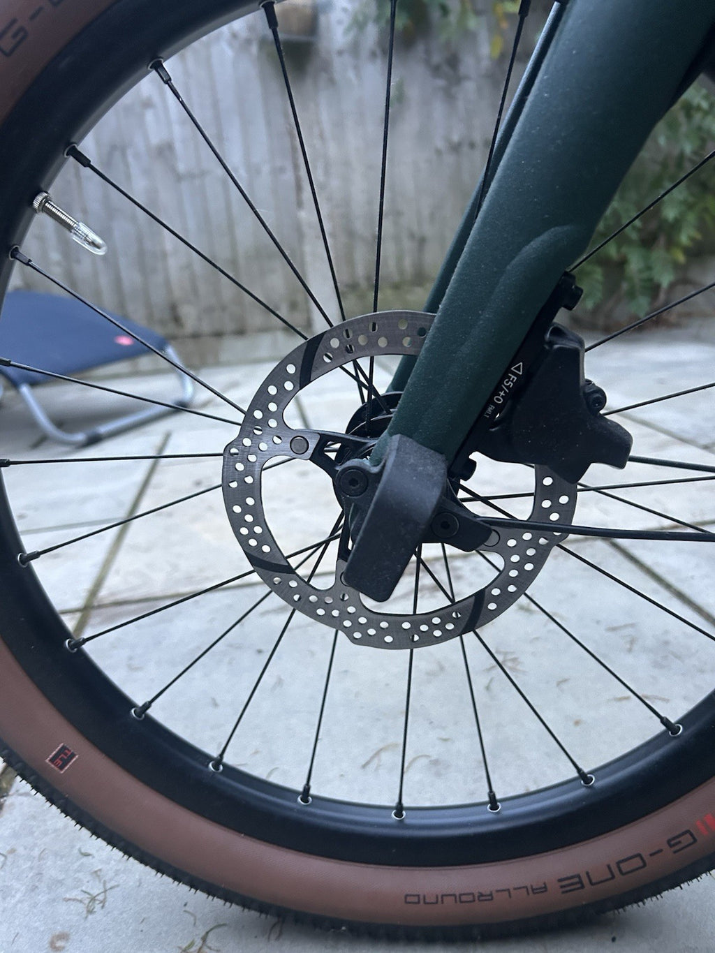 NEW Brompton G Line Green - L 20in Wheels Mechanical Disc Brakes Rack