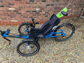 2023 ICE Adventure Recumbent folding Trike. Hub gears, 2 panniers