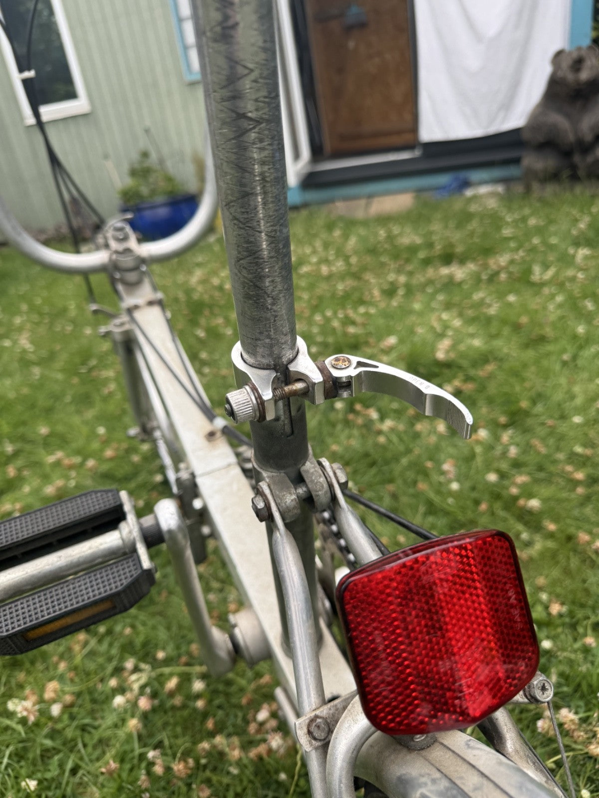 Vintage Bickerton Folding Bike One Previous Owner From New 3 Speed with Bag