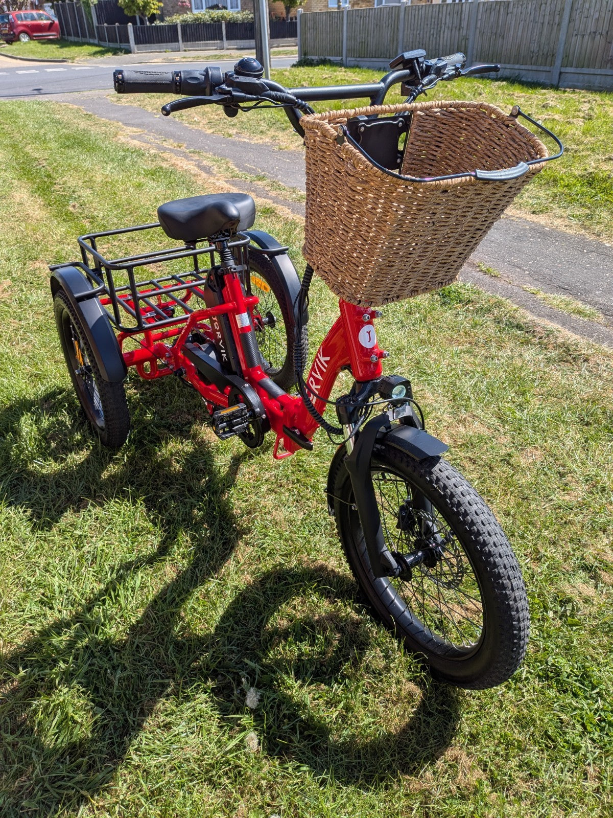 Jorvik Folding E L E C T R I C Tricycle.LATEST MODEL ,RIDA+ ,DELIVERY POSSIBLE,