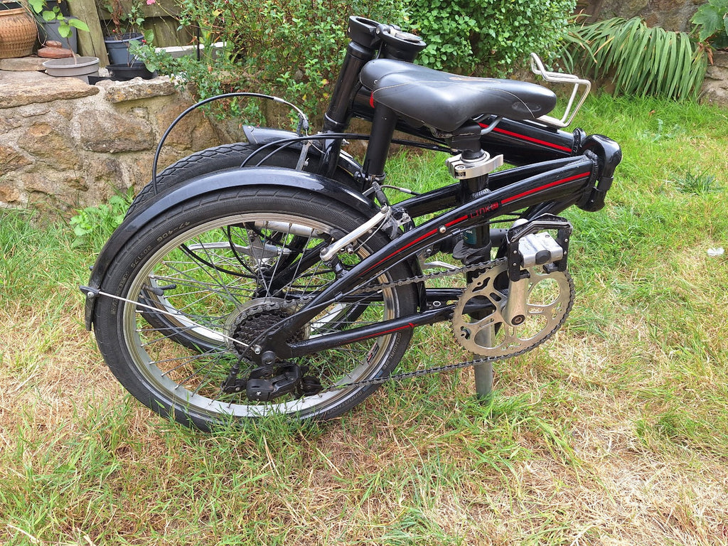 Tern Link B7 Folding Bicycle 20" 7 Speed Black Easy Carry
