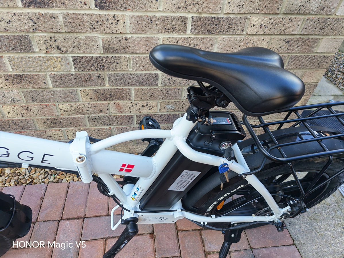 Hygge Vester Foldable Bike Heron White