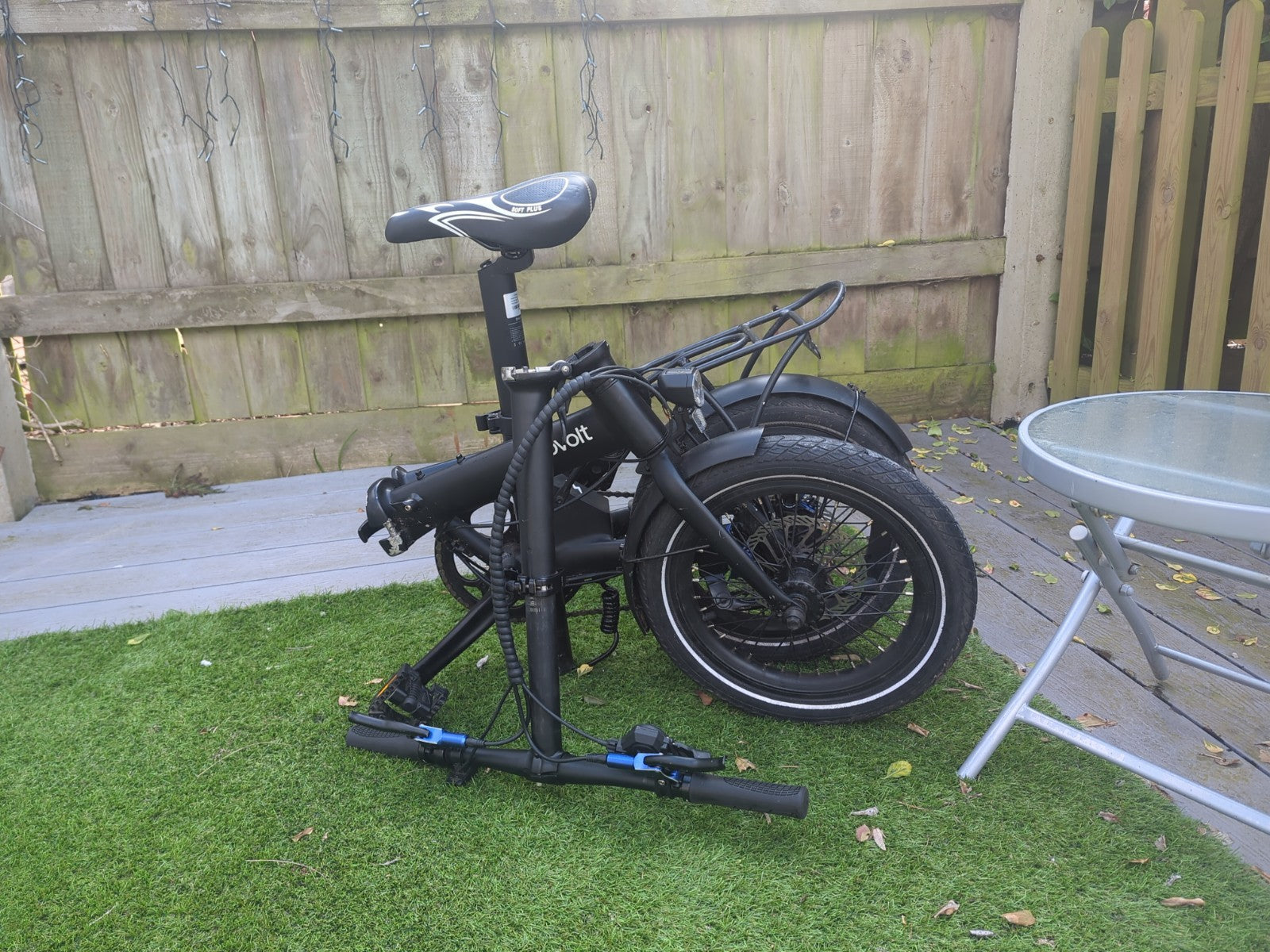 Eovolt Folding Adult Bike Assisted New Battery And Brakes