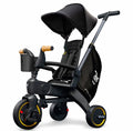Doona Liki Trike Folding Trike w/ Push Handle, Canopy, Travel Bag & Cup Holder