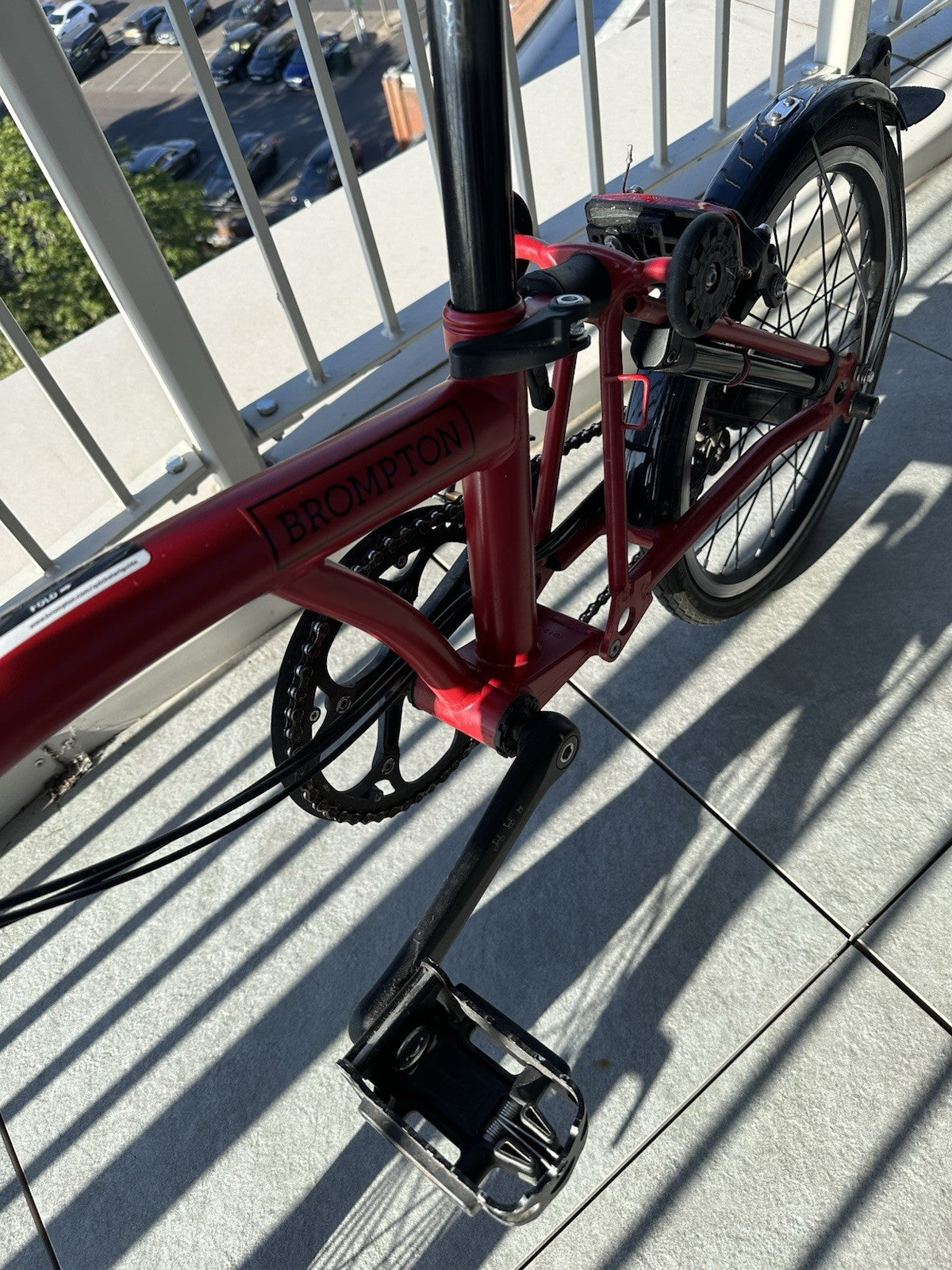 Excellent Condition Brompton C Line 6-Speed – Fully Equipped