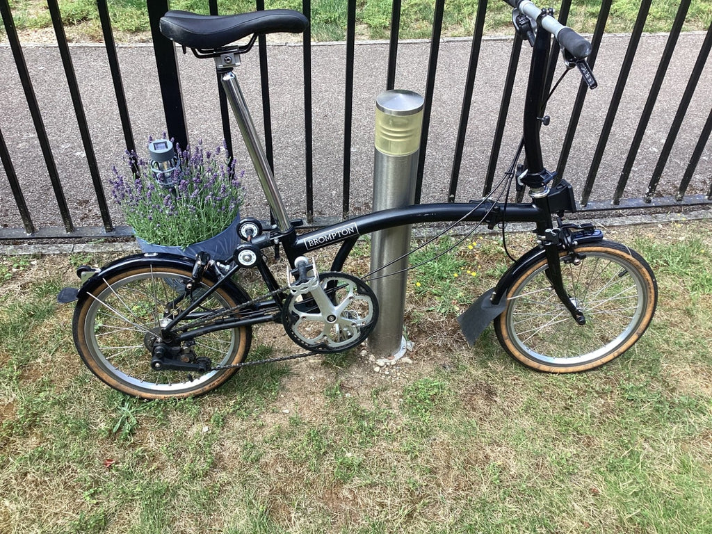 Brompton S2L in Black - 2020 C Line Urban