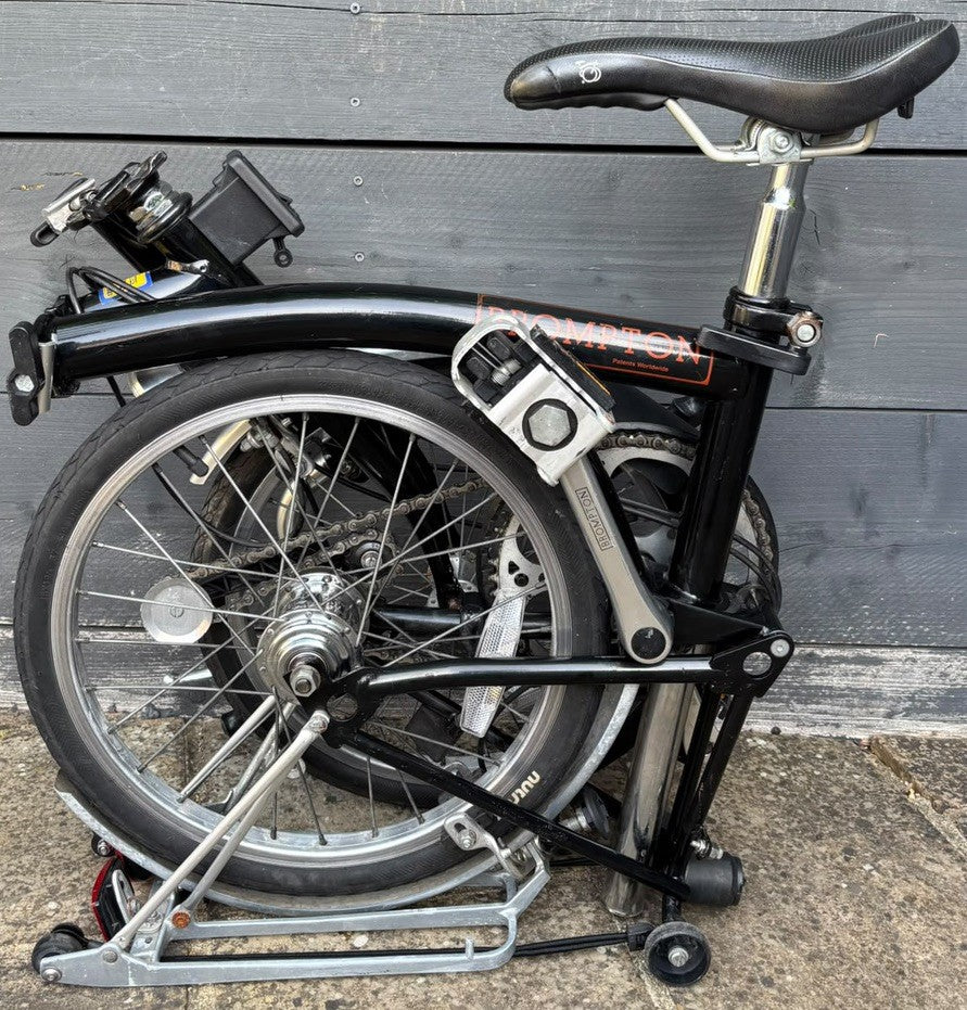 Brompton M5R C line Explore equivalent in Gloss Black - Leisure Used