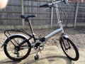 Apollo Folding Bike 20"  Aluminium Frame Speed Excellent condition
