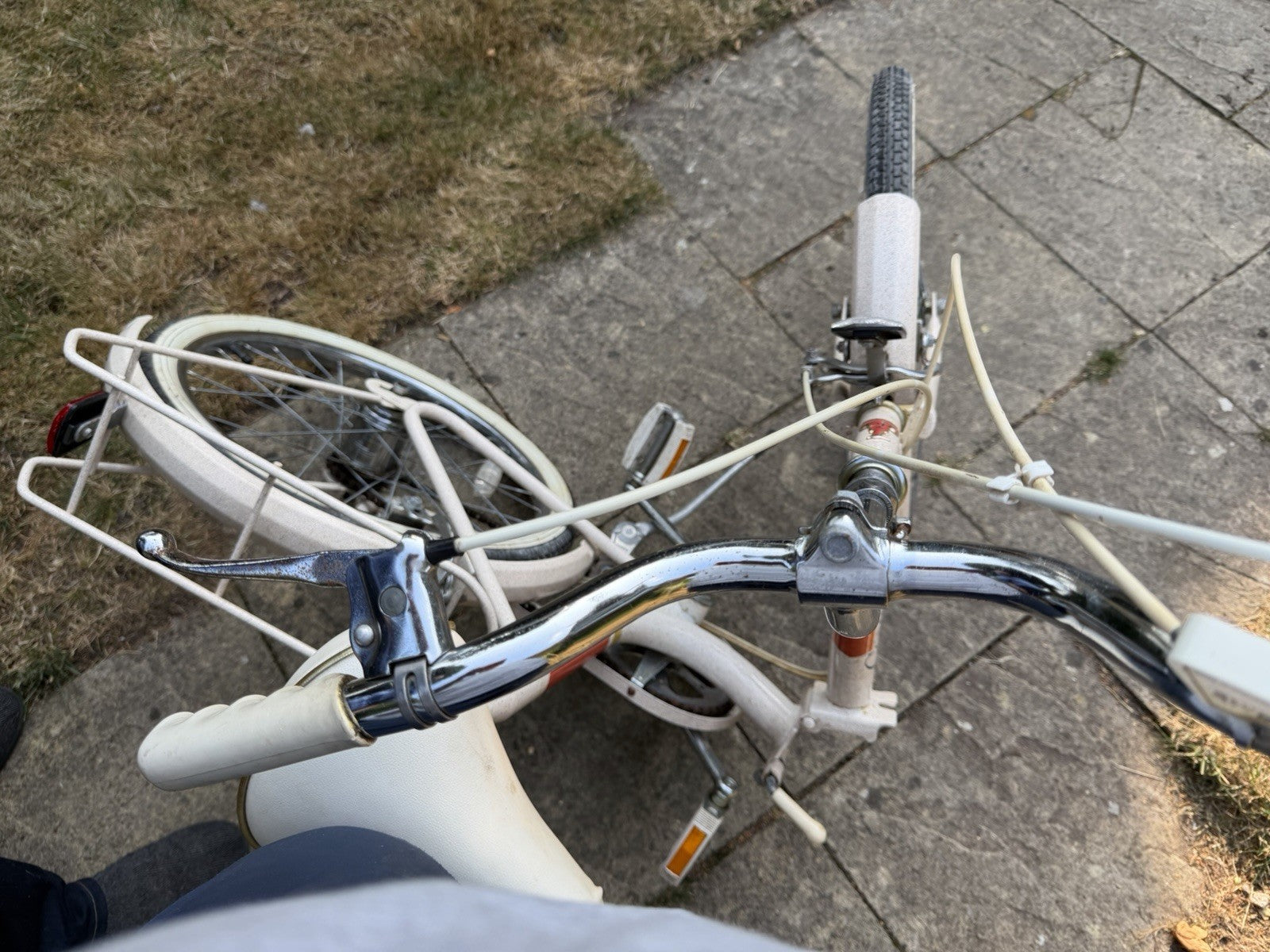 The Raleigh compact folding bike