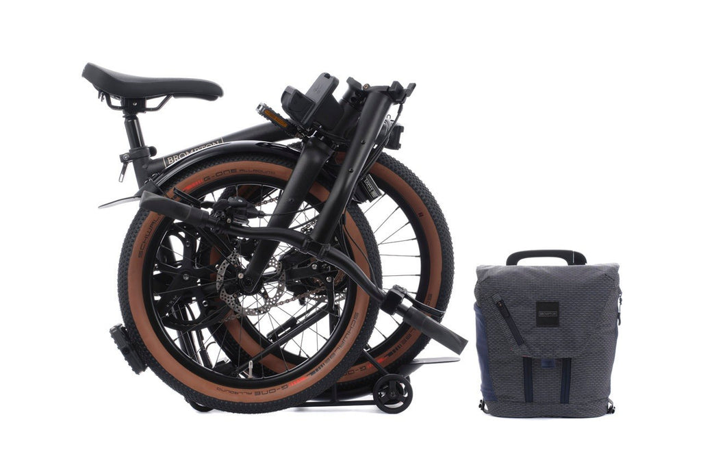 Brompton Electrc G Line MY26 2026 SuperRoll+ e-Motiq system, Space Black