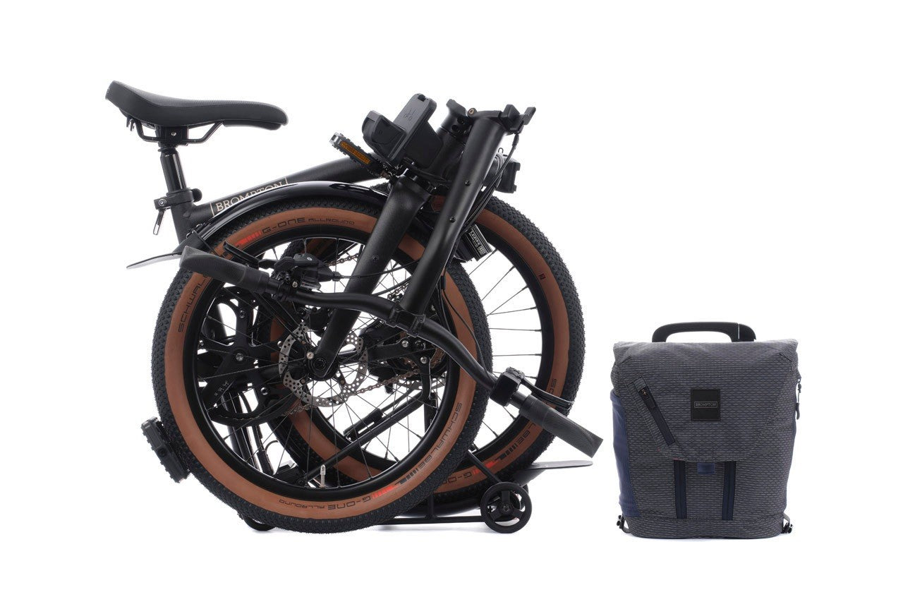 Brompton Electrc G Line MY26 2026 SuperRoll+ e-Motiq system, Space Black