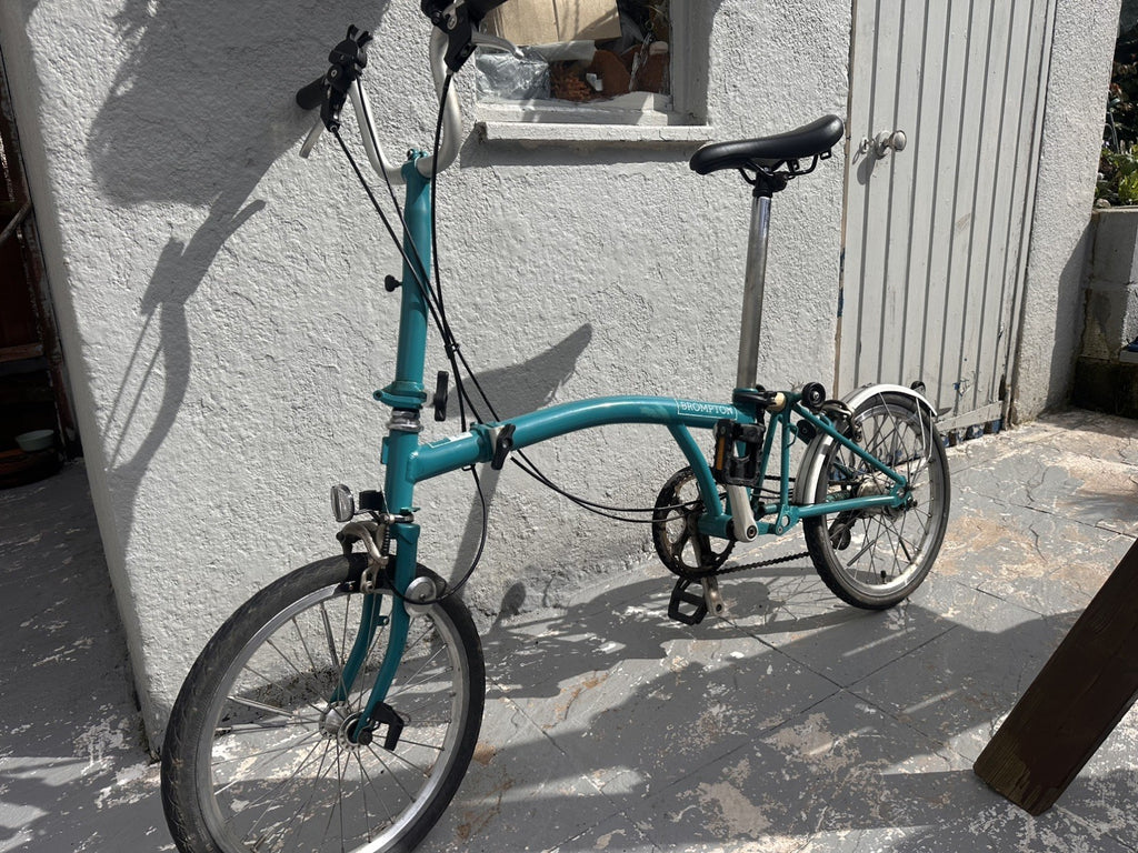 Brompton B75 16" Folding Bike - Blue