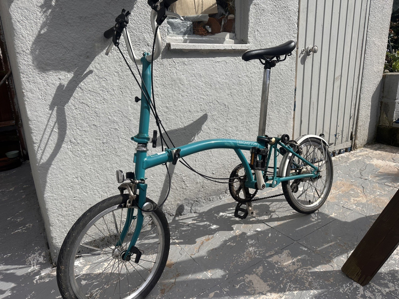 Brompton B75 16" Folding Bike - Blue