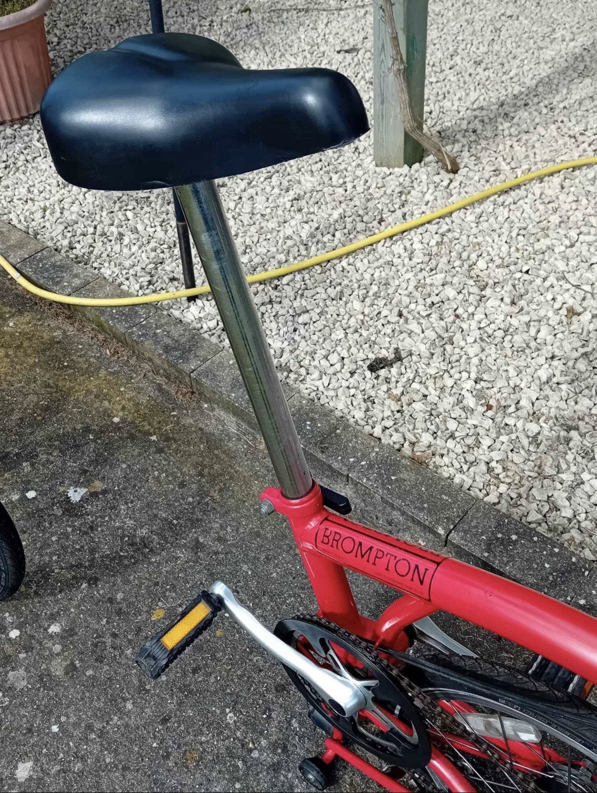 Brompton M3E Folding Bicycle 2011 Excellent Condition Red
