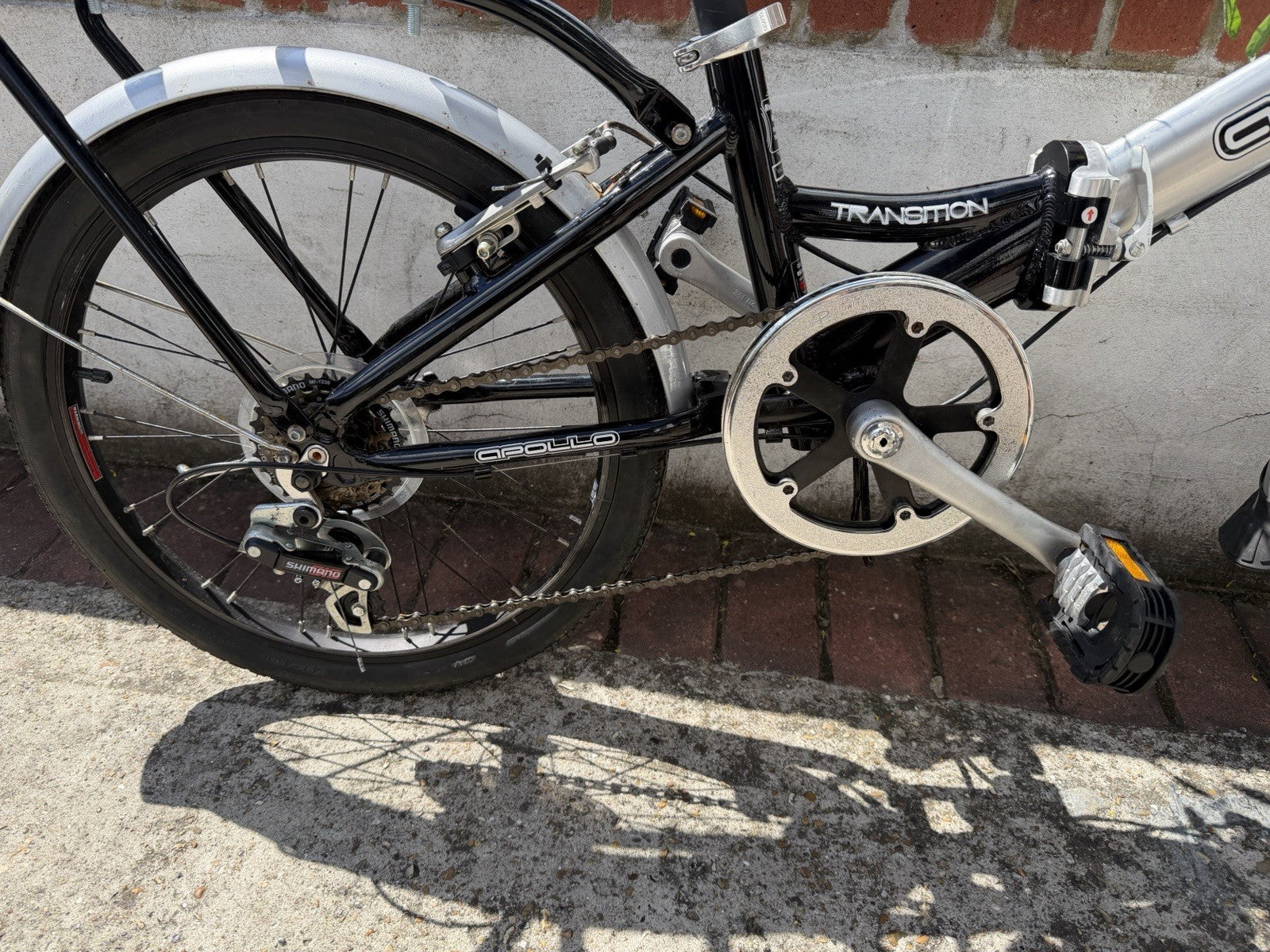 Apollo Folding Bike Aluminium Unisex Adults