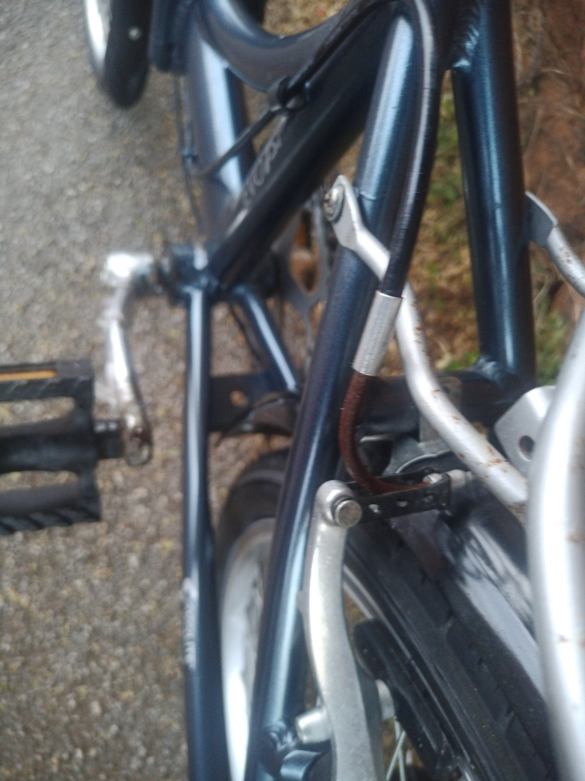 Raleigh Airlite 7 speed folding bike