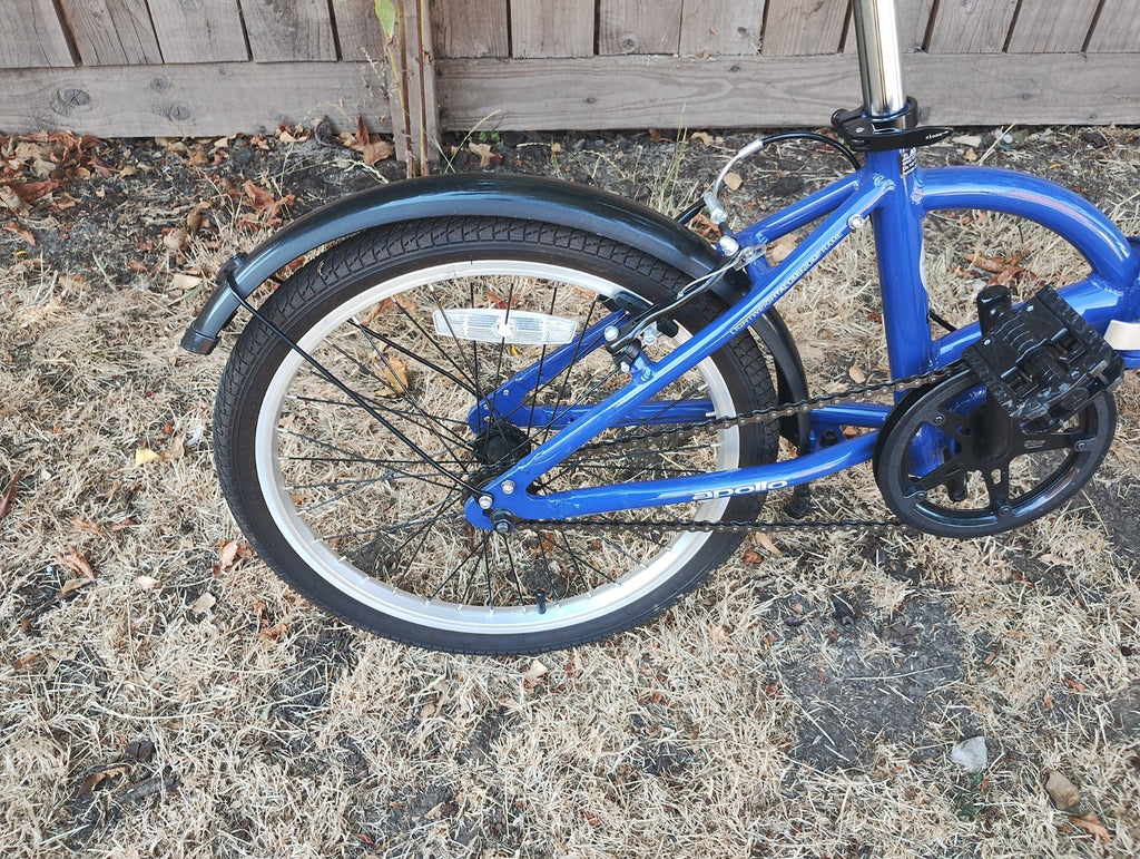 apolo tuck folding bike