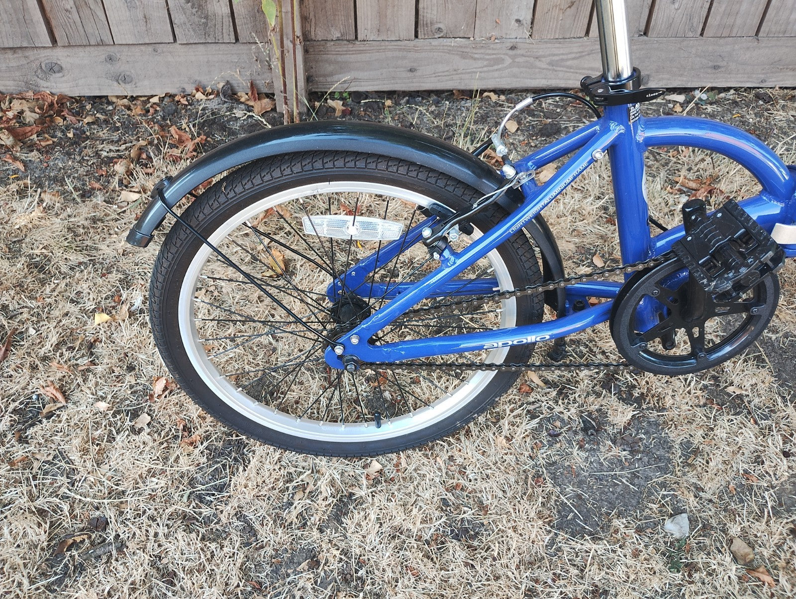 apolo tuck folding bike