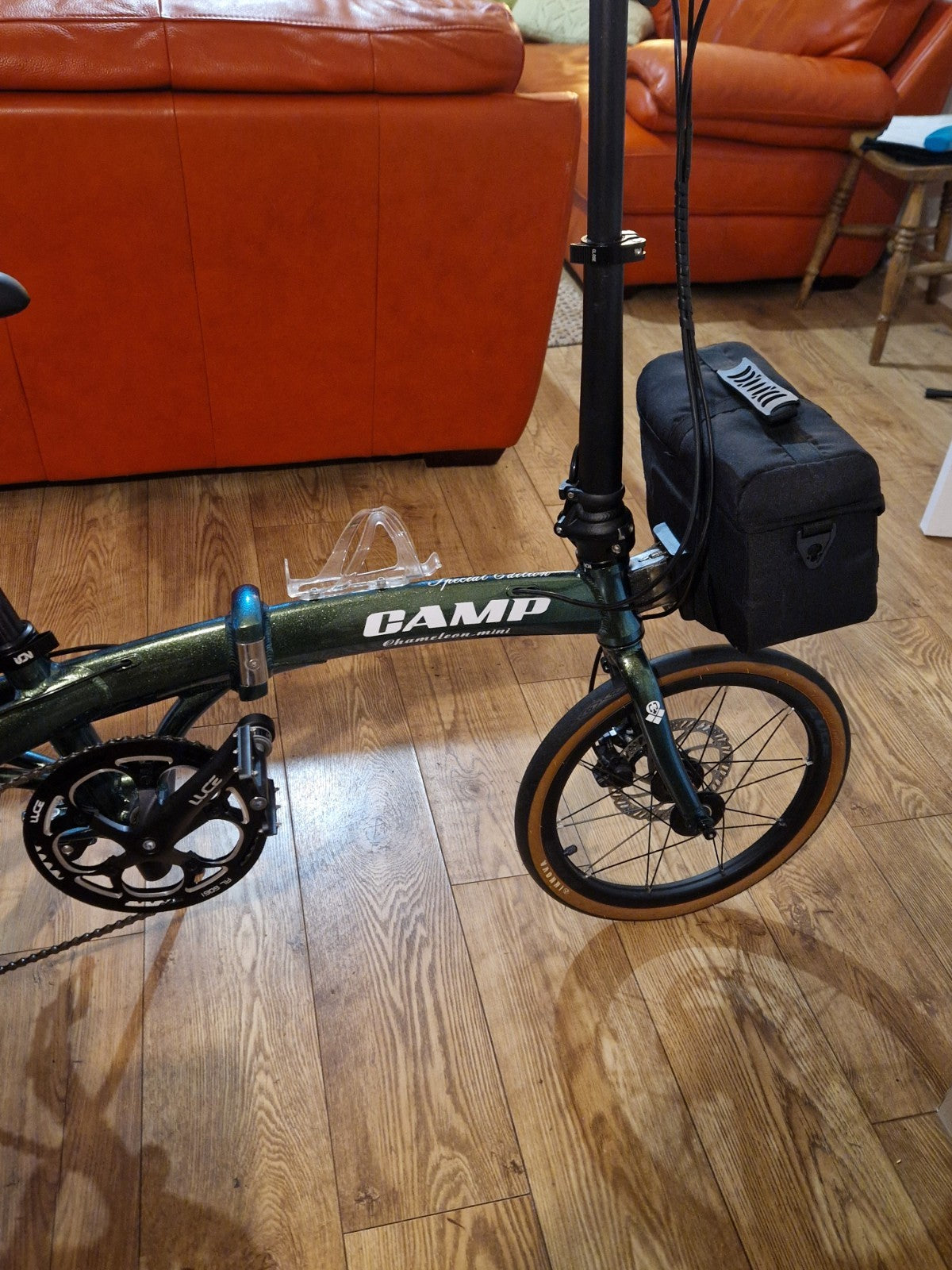 Folding Bike: Camp Chameleonspecial edition (Iridescant green)