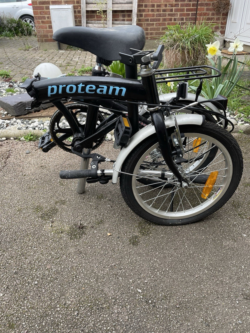 Proteam Folding Bike 6-Speed Shimano Gears, 16"