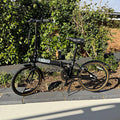DAHON Vitesse 20in Folding Bike Black/Grey 7-Speed Aluminium V-Brake Mudguards