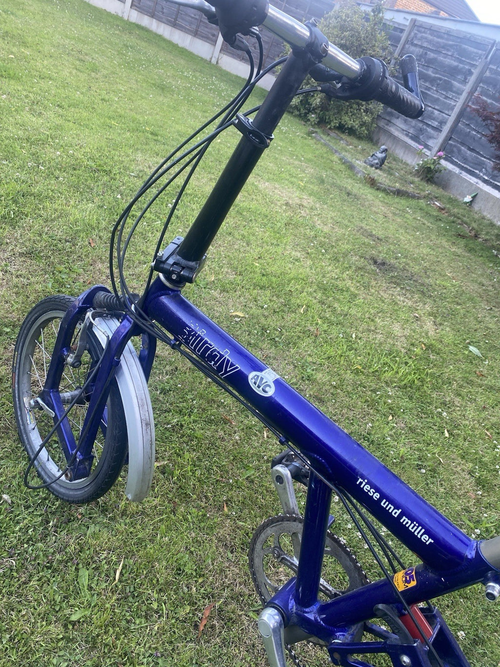Riese and Müller Birdy Folding Bike, 21 Speed