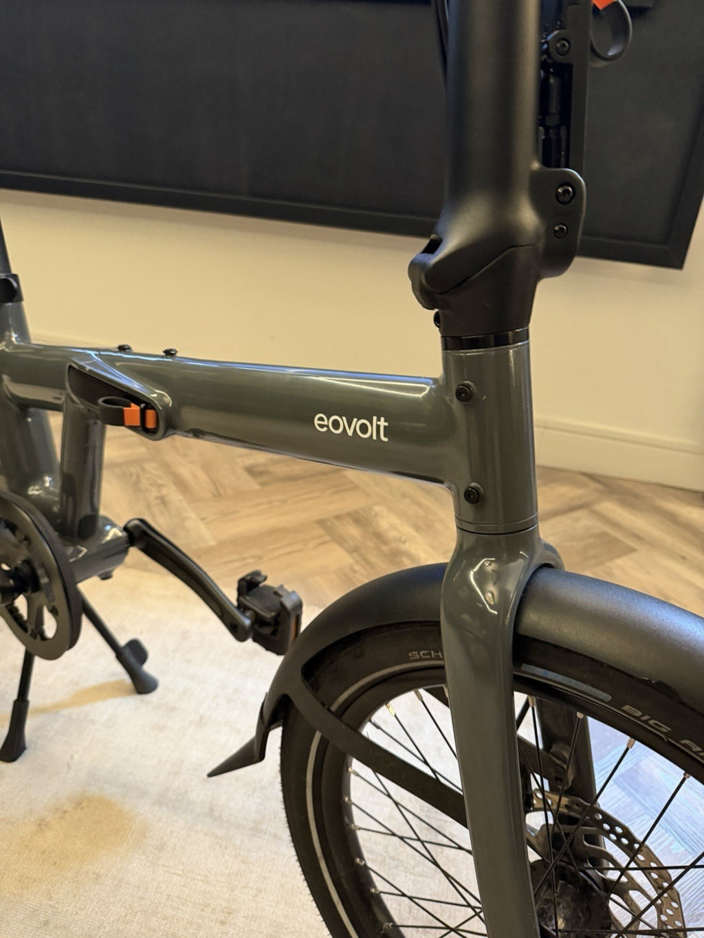 Eovolt Afternoon Pro Folding Bike, Grey - 20" Wheel - £3,000 RRP