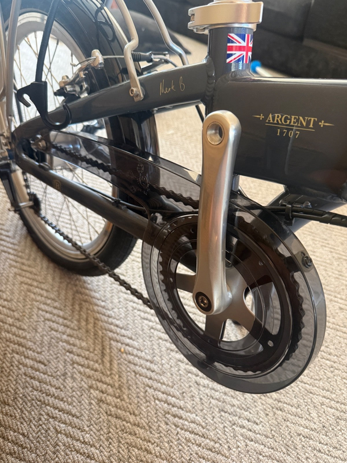 Bickerton Argent 1707 Portable Folding Bicycle, Brompton Alternative
