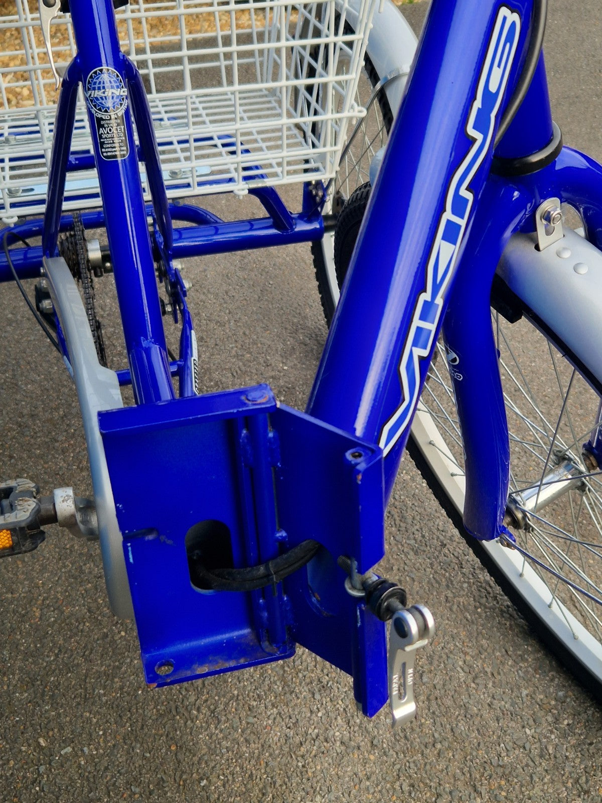 Viking Adult Trike Tricycle Bike Folding 6 Speed Shimano 20" Wheels Basket