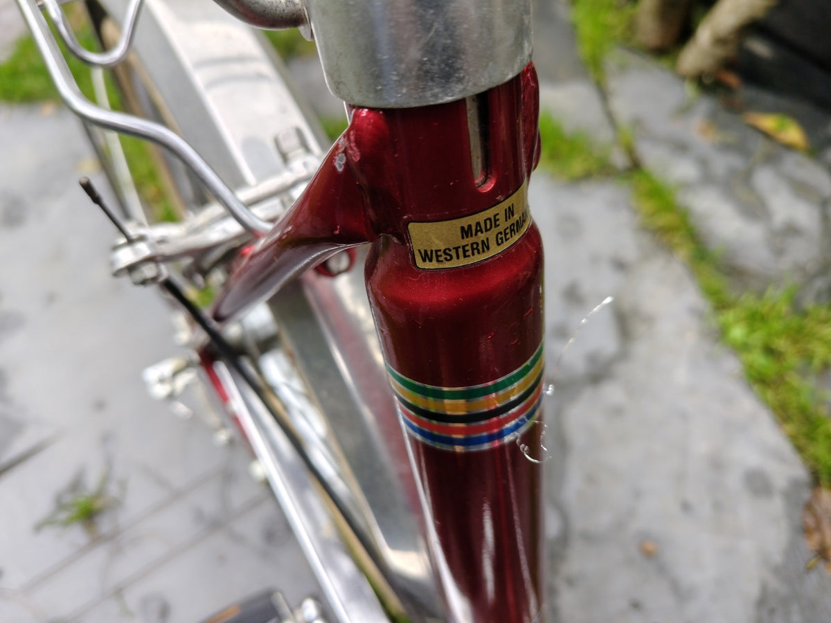 Pair Of Quality 1980s Retro Folding Bicycles ELITE brand German Made