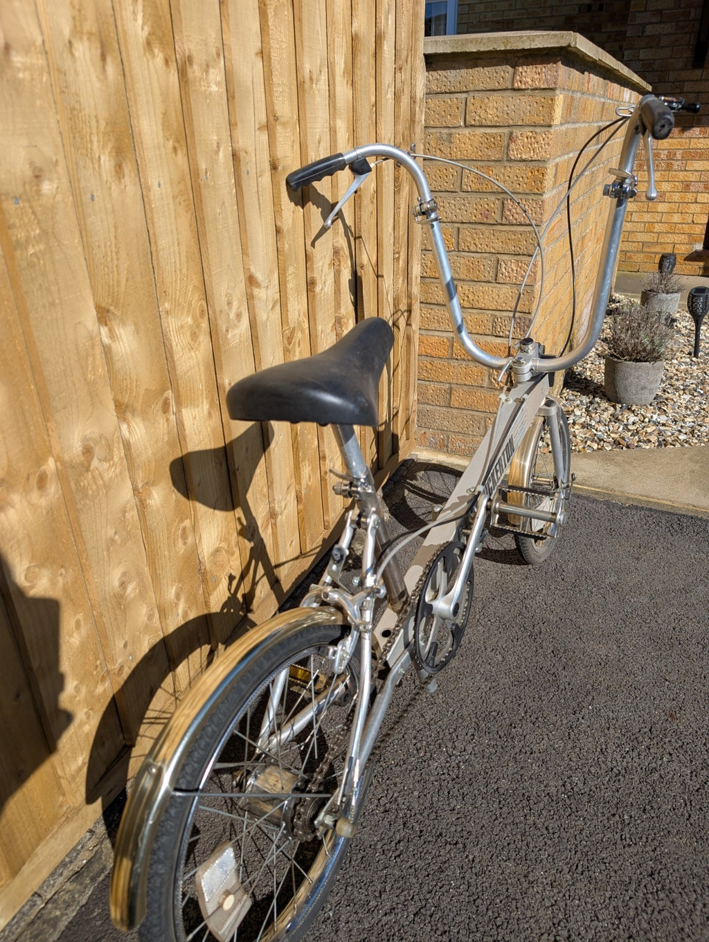 Vintage Bickerton Classic Folding Bike With Original Carrying Bag- Collectible