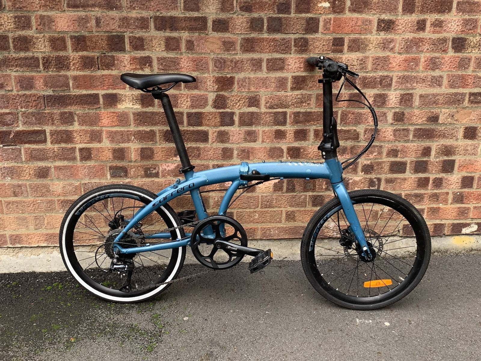 carrera intercity folding bike