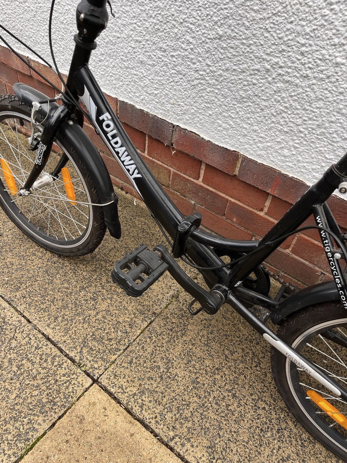 Pair of Foldaway Tiger Bikes Vintage Style