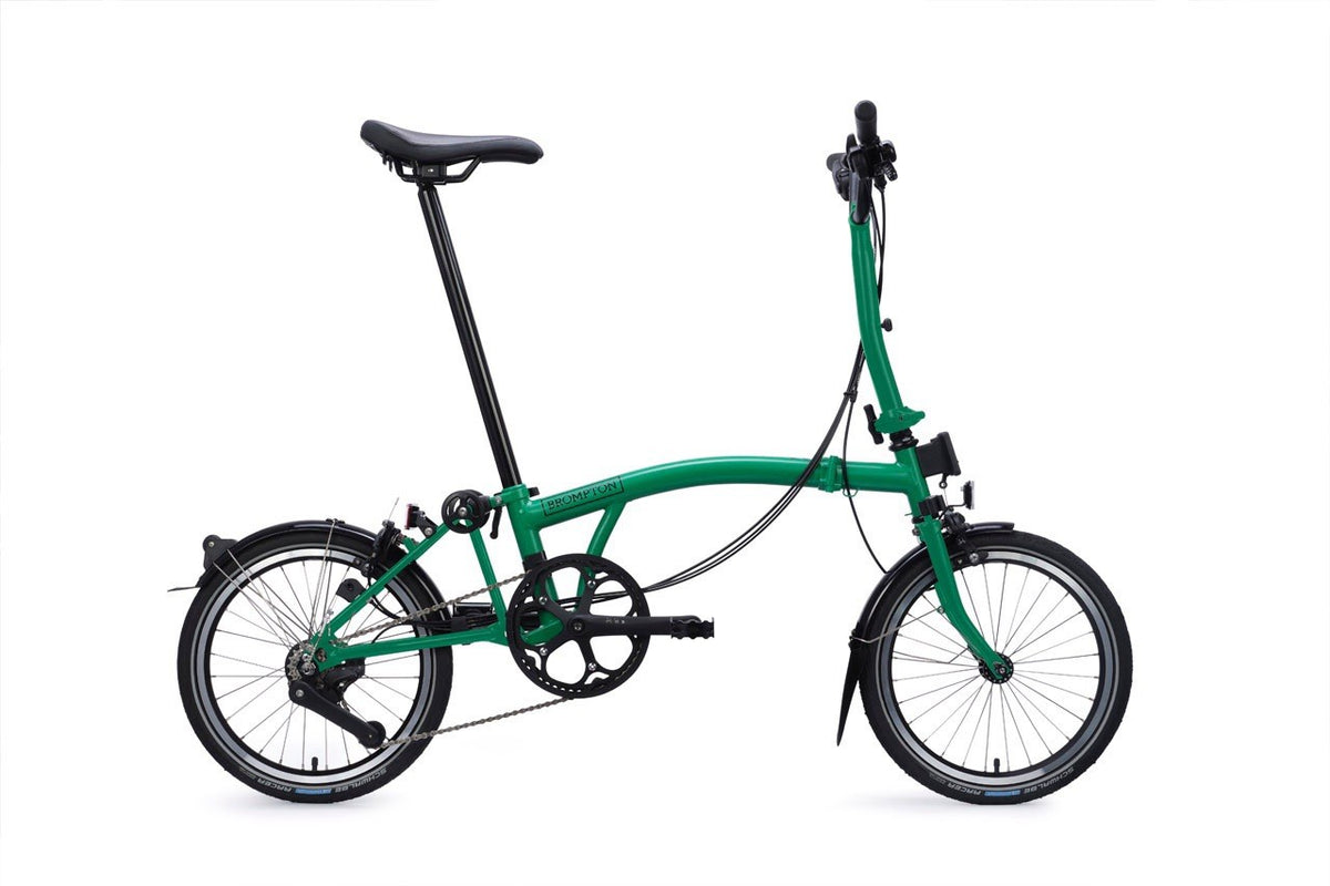Brompton M12L C Line 12 Speed 2026 Folding Bike Palm Green EXC COND.