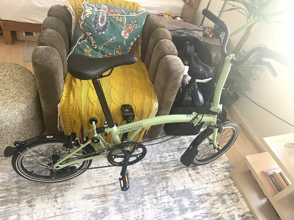 Brompton C Line Urban Folding Bike Matcha Green
