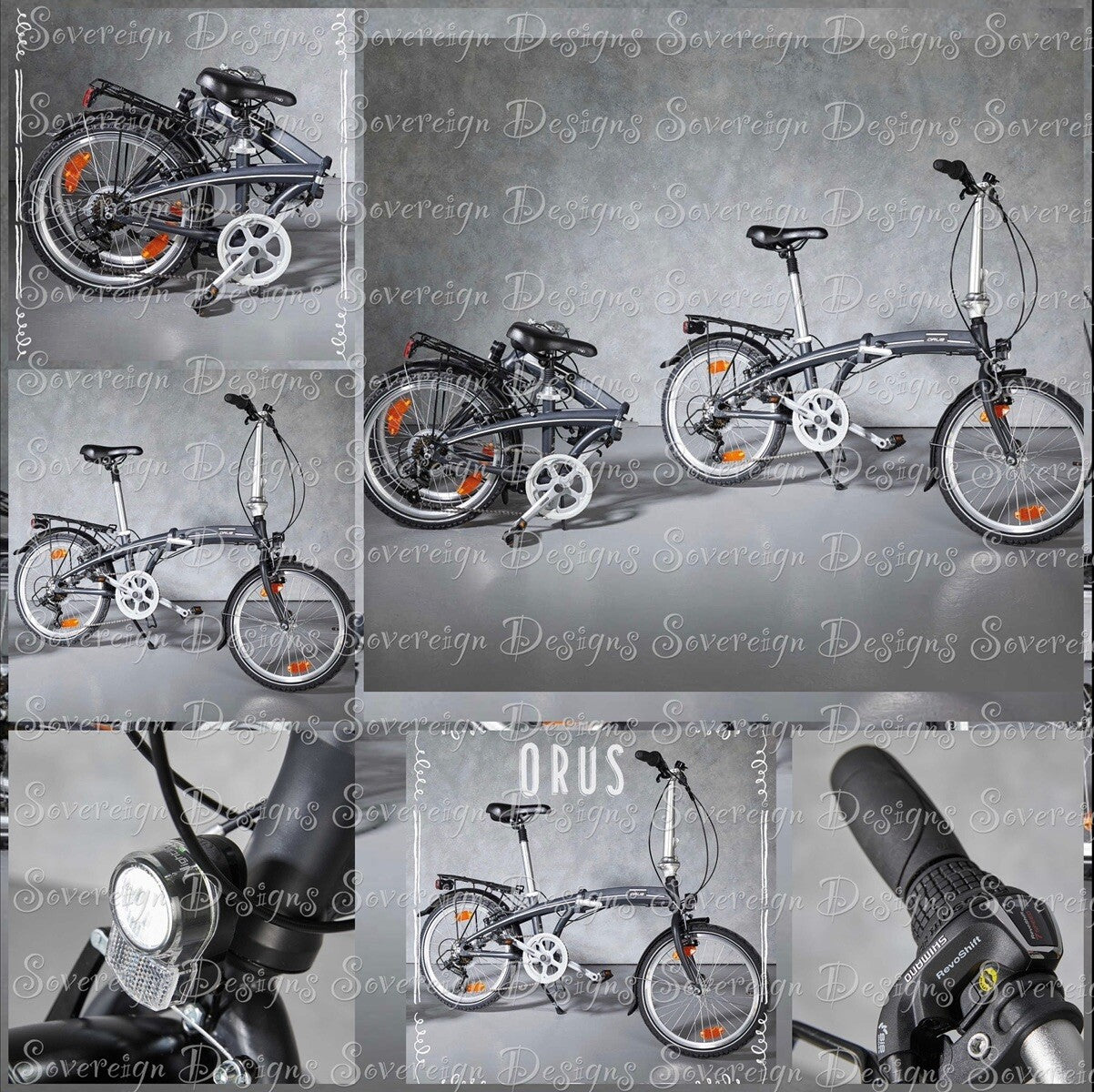 Folding Bike ORUS Aluminium Folding Bike - 20" Wheels - NEW