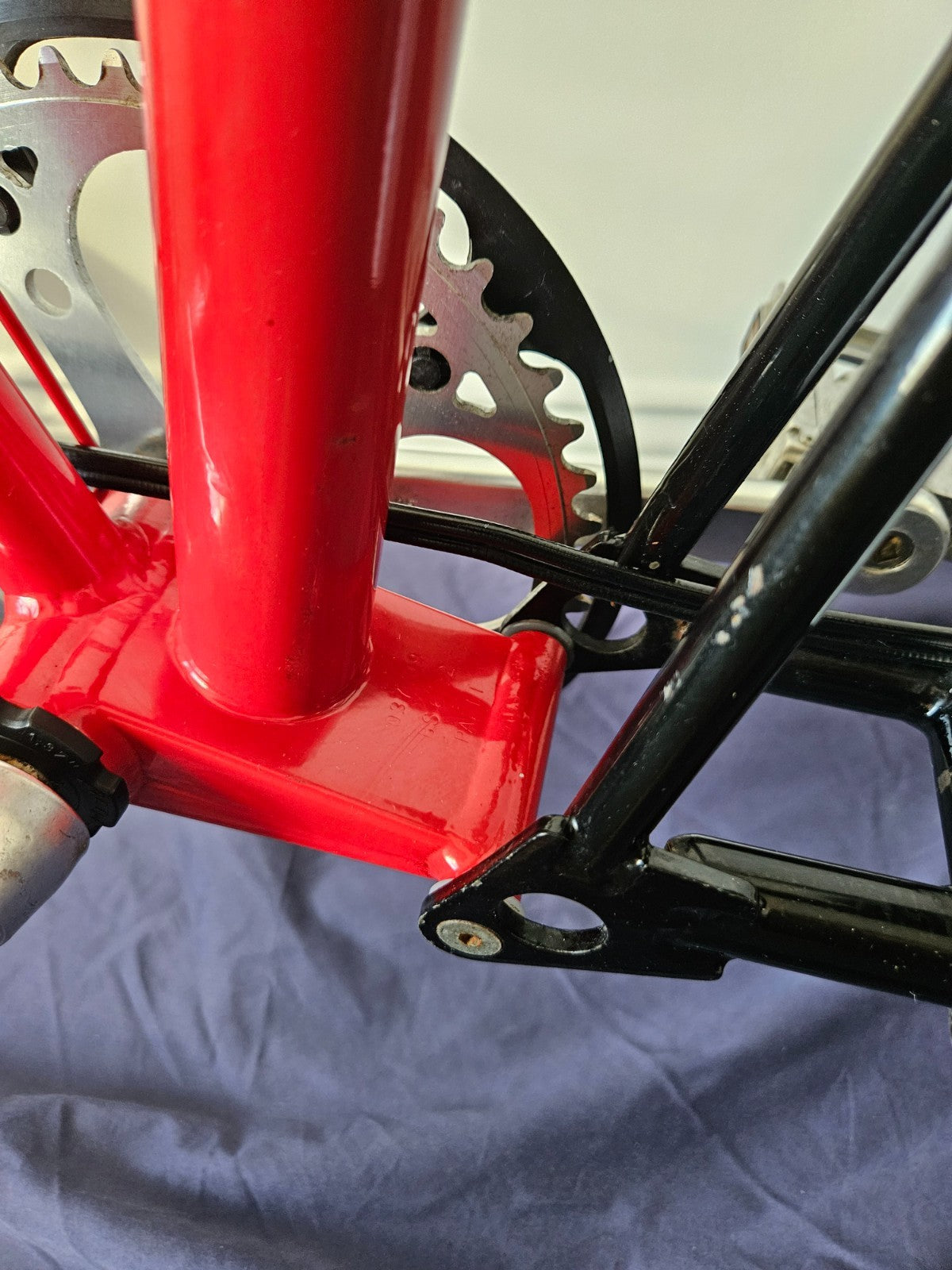 Brompton Vintage Project for restoration - Red - 1997
