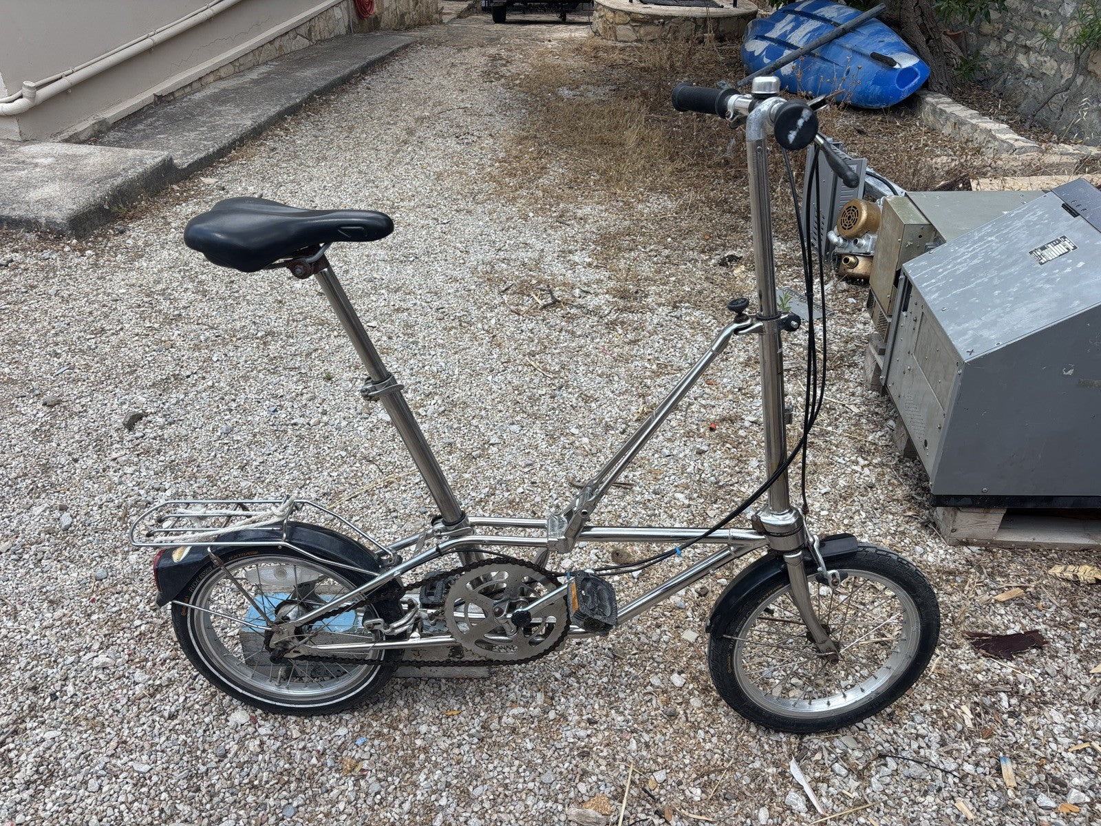 Two Dahon Classic III Folding Bike – 3-Speed Sturmey Archer stainless steel.