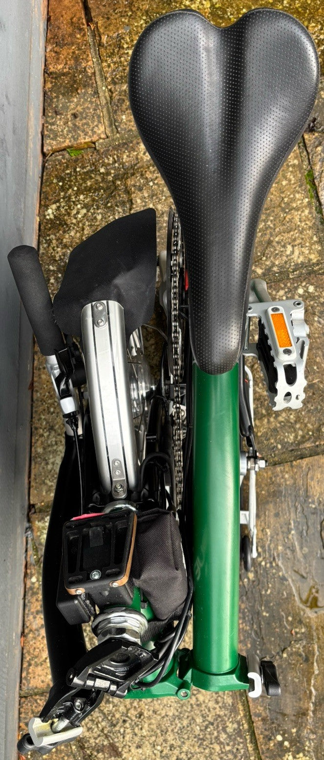 Brompton S6R C Line 6 Speed Folding NANO electric assist bicycle - Hardly Used
