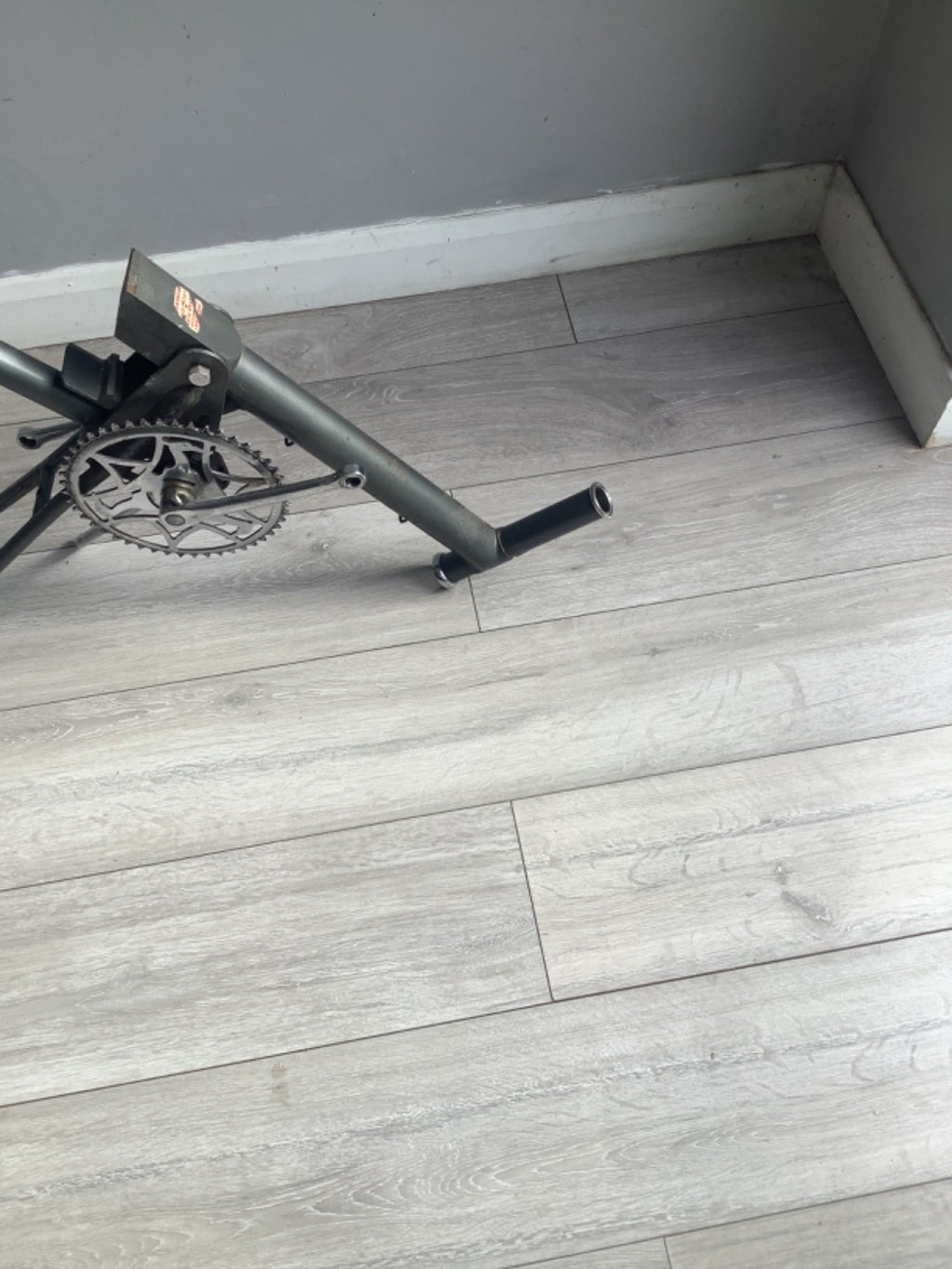 Rare grey 1966 rsw16 compact folding bike + crank + kickstand to restore project