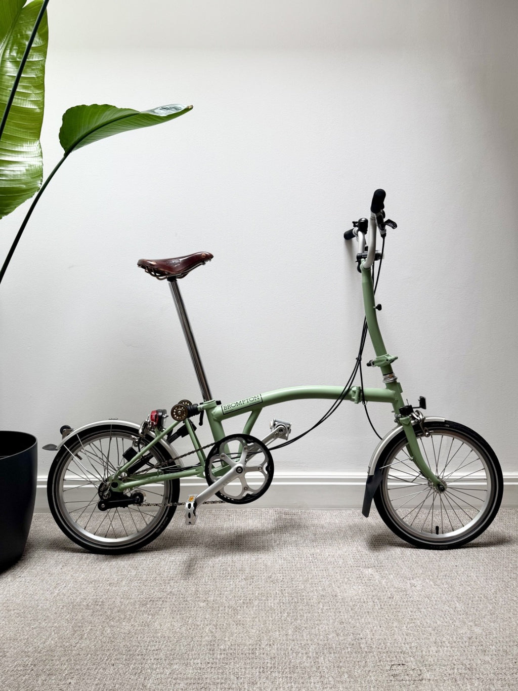 Brompton Bike - H3L – Matcha Green  – Excellent Condition