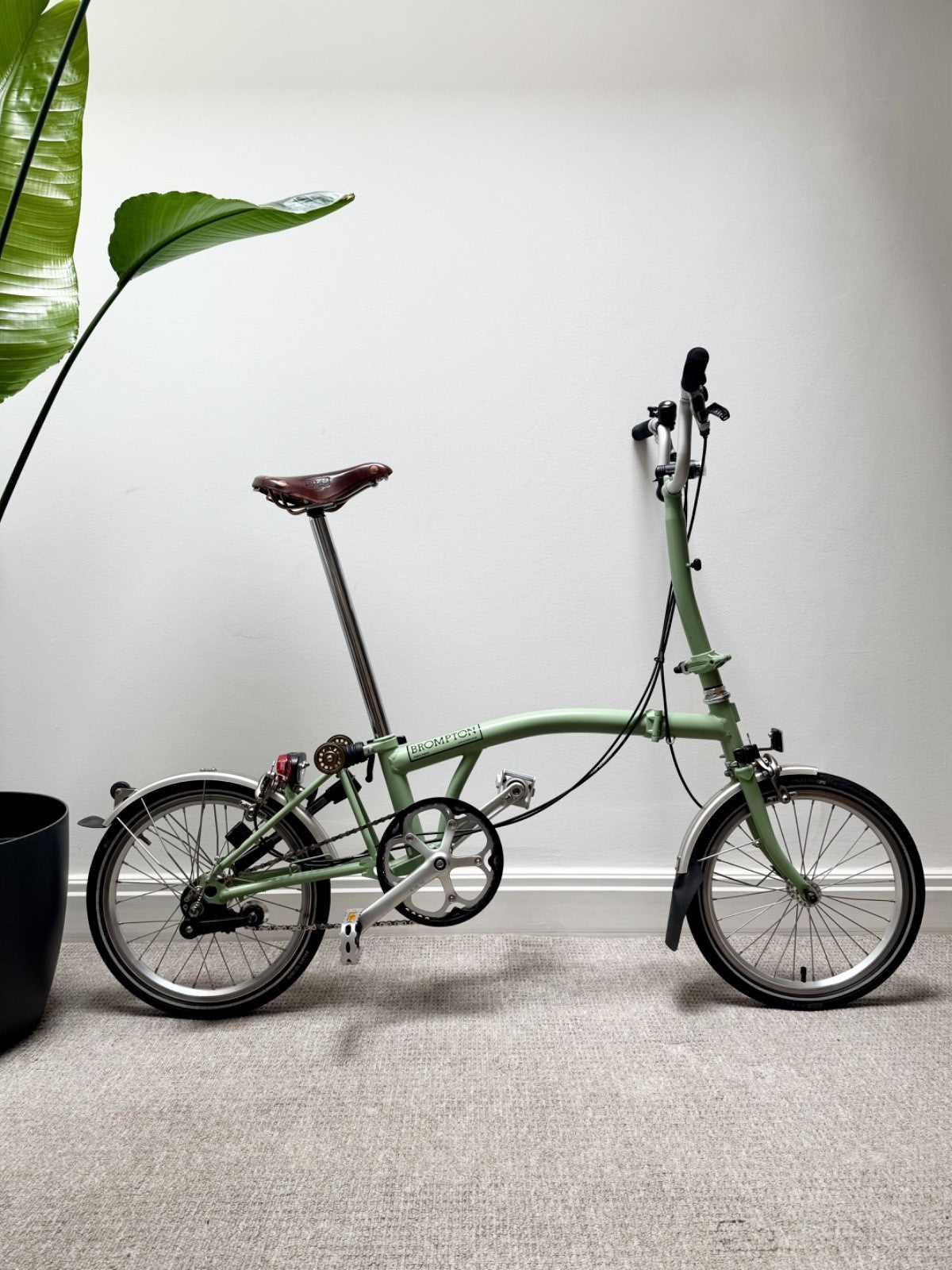 Brompton Bike - H3L – Matcha Green  – Excellent Condition