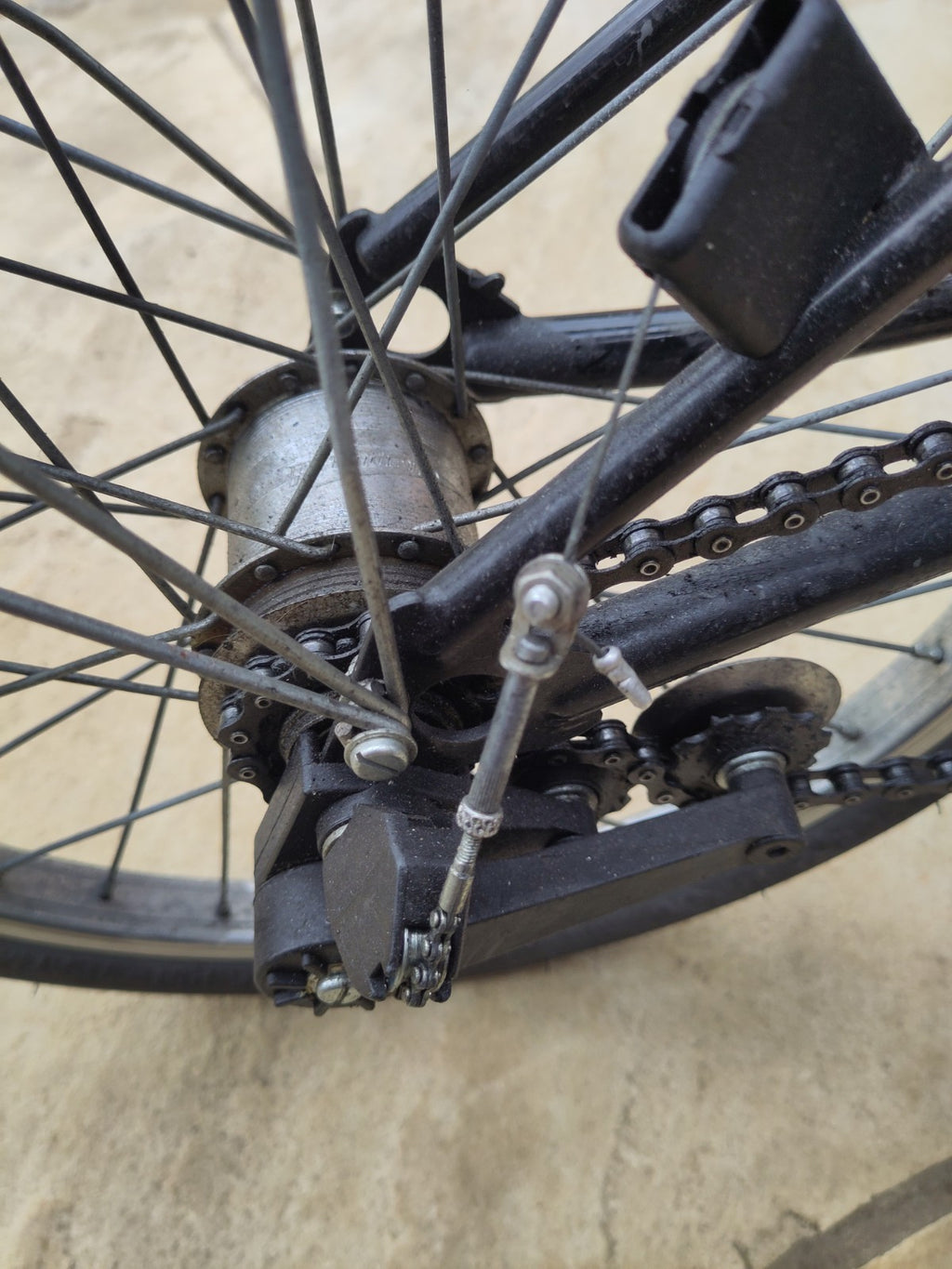 Brompton  5 speed  Sturmey Archer’s Sprinter hub Vintage Folding Bike
